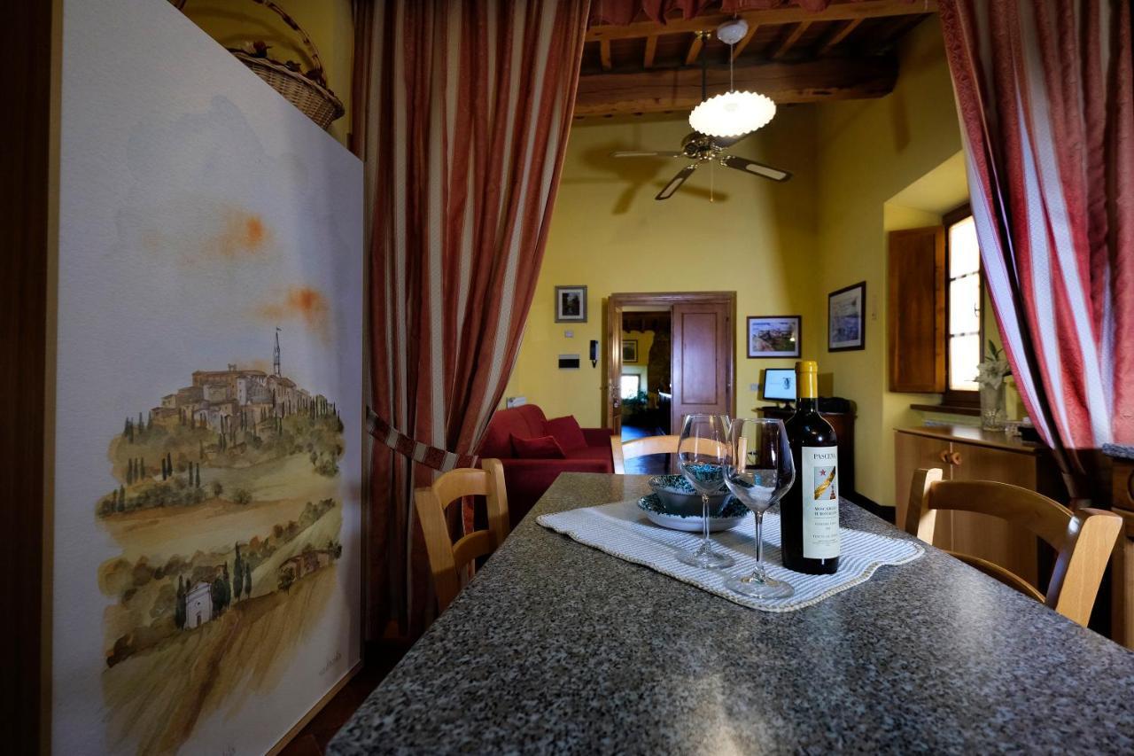Casa Vacanze Oliviera Pienza Eksteriør billede